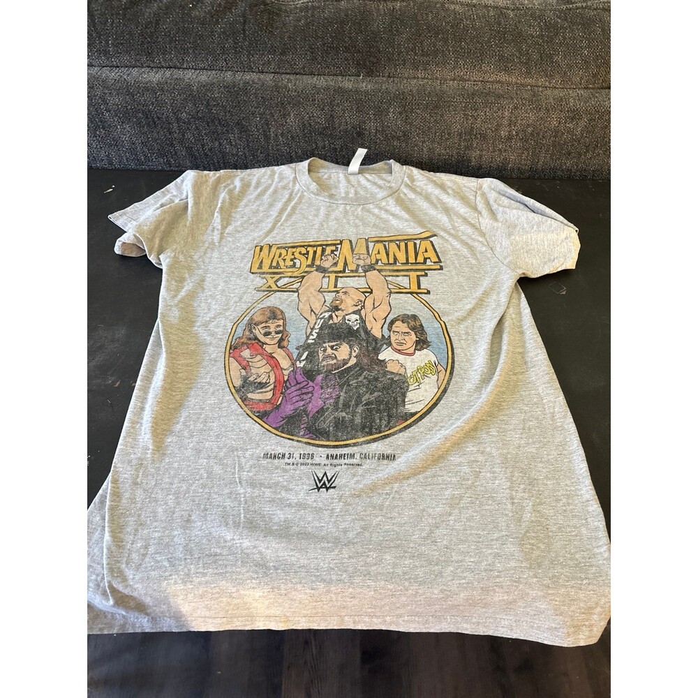 WWE Gray WrestleMania Graphic Tee